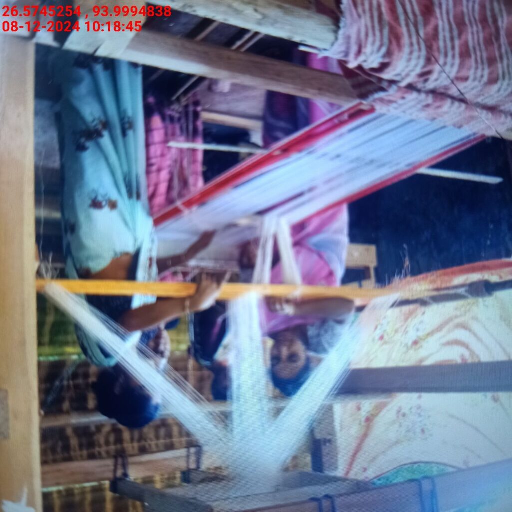 Jacquard Handloom Weaver training at IIE Incubation Centre, Baruabamungaon, batch 24153, 08-12-2024