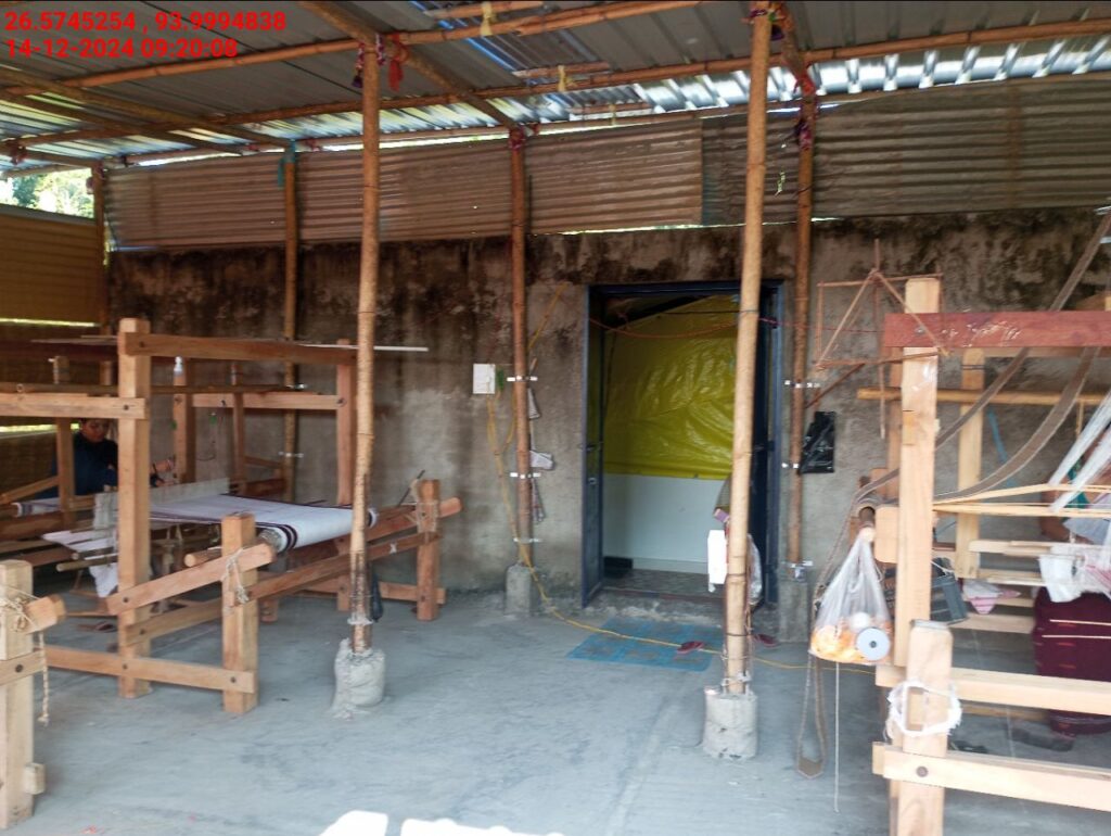 Jacquard Handloom Weaver training at IIE Incubation Centre, Baruabamungaon, batch 24153, 14-12-2024