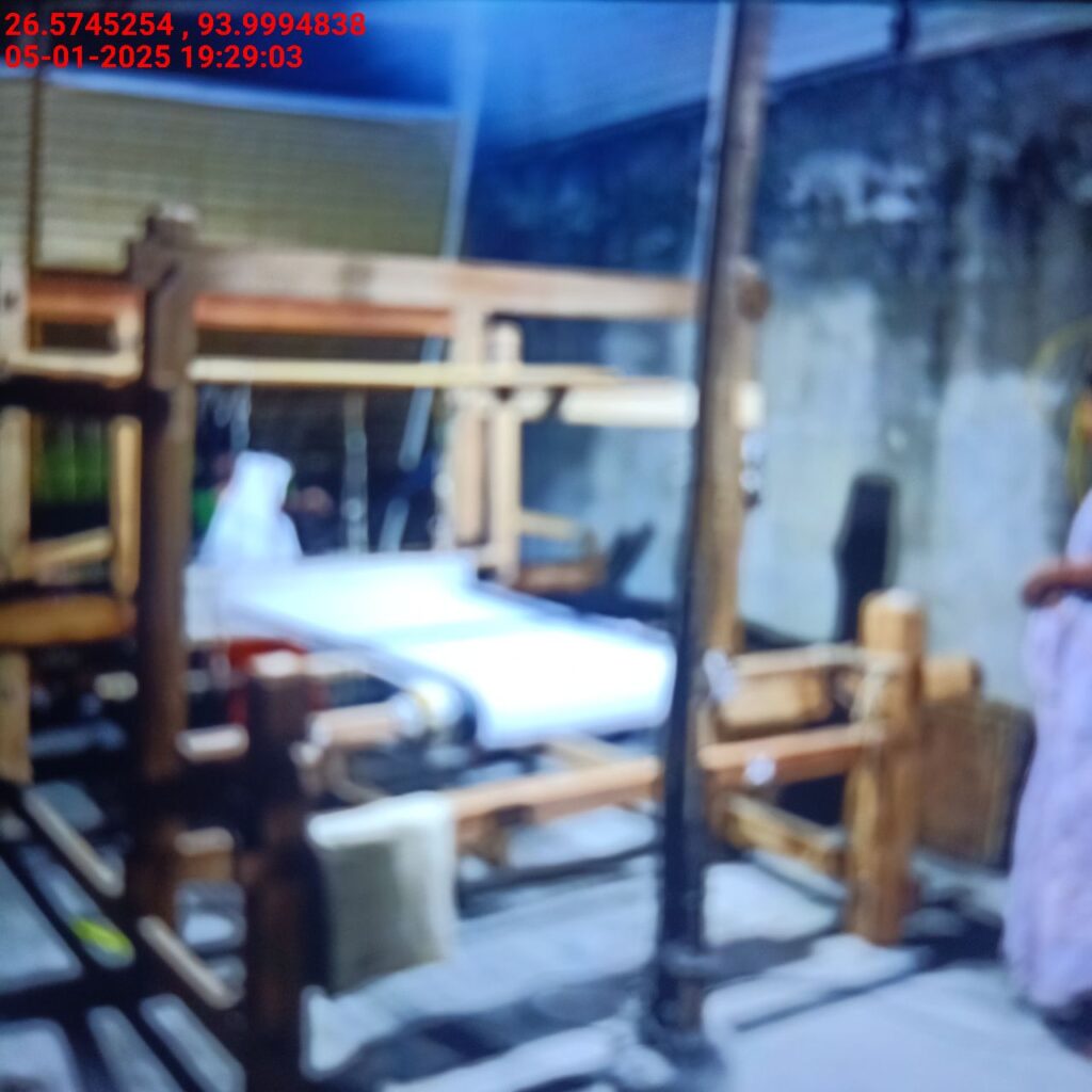 Jacquard Handloom Weaver training at IIE Incubation Centre, Baruabamungaon, batch 24155, 05-01-2025