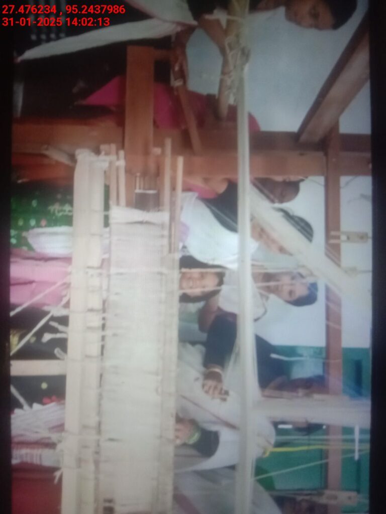 Handloom Weaver (Frame Loom) training at IIE Incubation Centre, Bordiraj, batch 26664, 31-01-2025