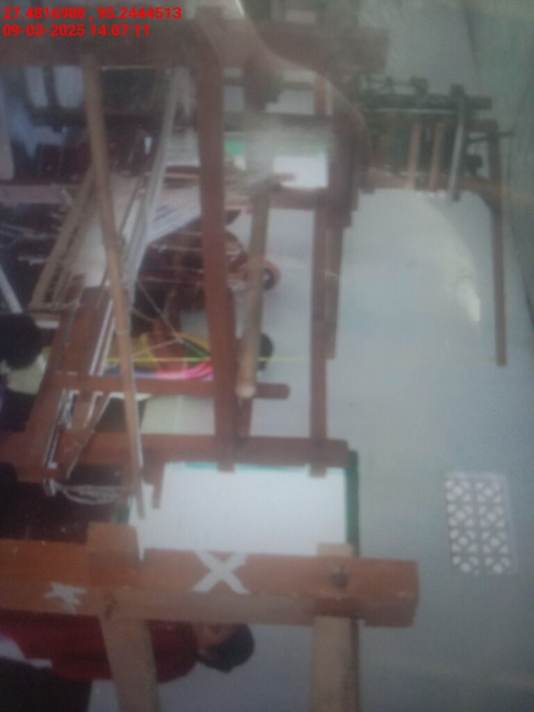 Handloom Weaver (Frame Loom) training at IIE Incubation Centre, Bordiraj, batch 26664, 09-03-2025