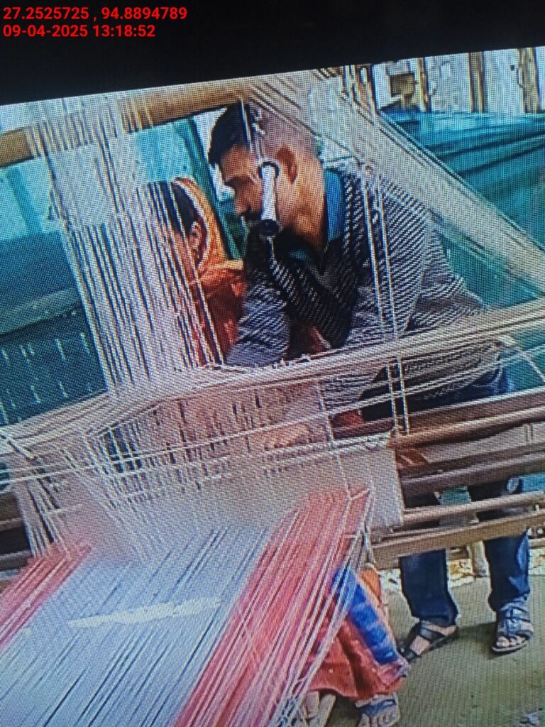 Handloom Weaver (Frame Loom) training at IIE Incubation Centre, Bordiraj, batch 28847, 09-04-2025