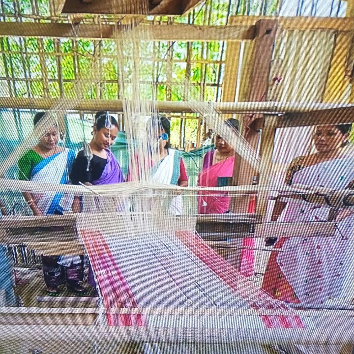 Handloom Weaver (Frame Loom) training at IIE Incubation Centre, Bordiraj, batch 28847, 22-05-2025