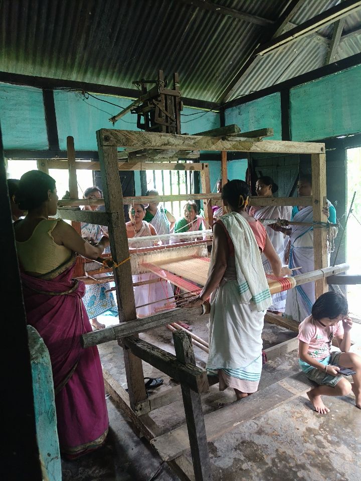 Handloom Weaver (Frame Loom) training at IIE Incubation Centre, Bordiraj, batch 33113, 20-08-2025
