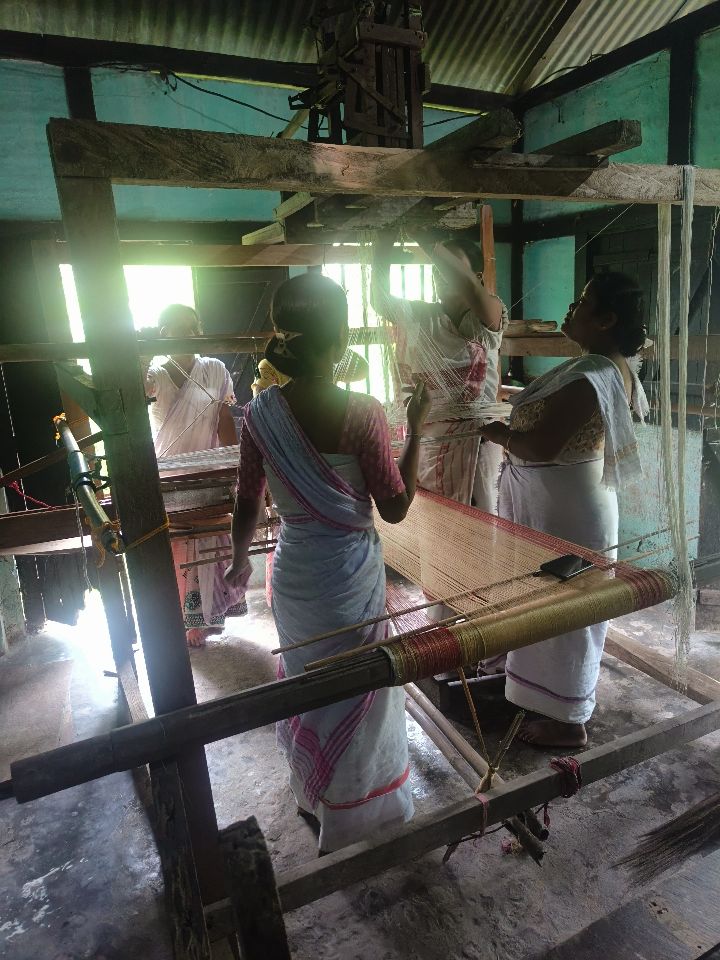 Handloom Weaver (Frame Loom) training at IIE Incubation Centre, Bordiraj, batch 33113, 21-08-2025