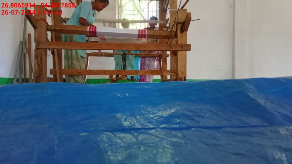 Jacquard Handloom Weaver training at IIE Incubation Centre, Chenijan, batch 21344, 26-07-2024