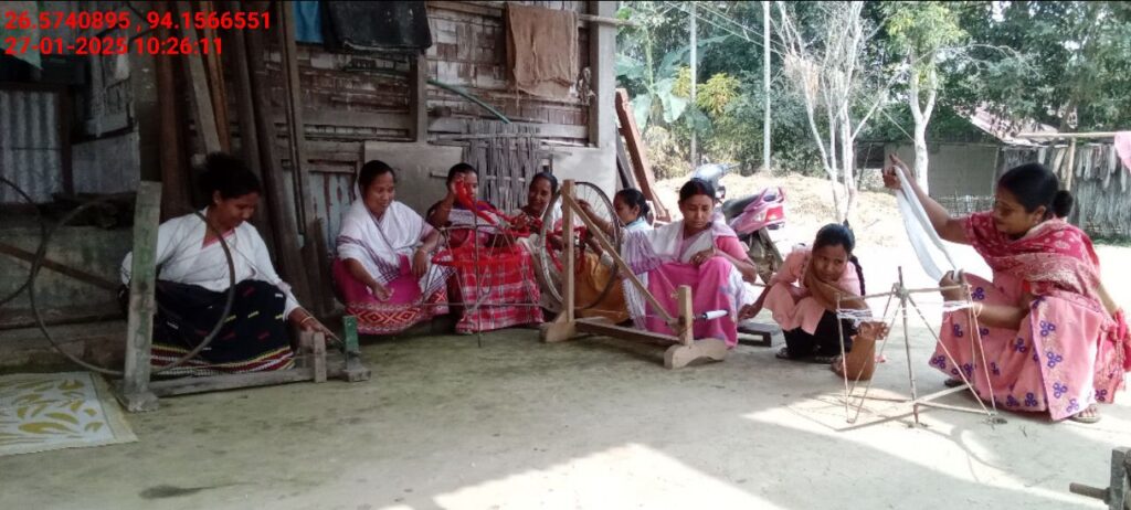 Jacquard Handloom Weaver training at IIE Incubation Centre, Chenijan, batch 26019, 27-01-2025