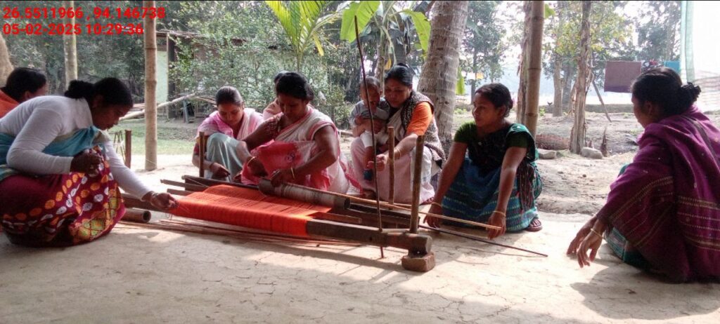 Jacquard Handloom Weaver training at IIE Incubation Centre, Chenijan, batch 26019, 05-02-2025
