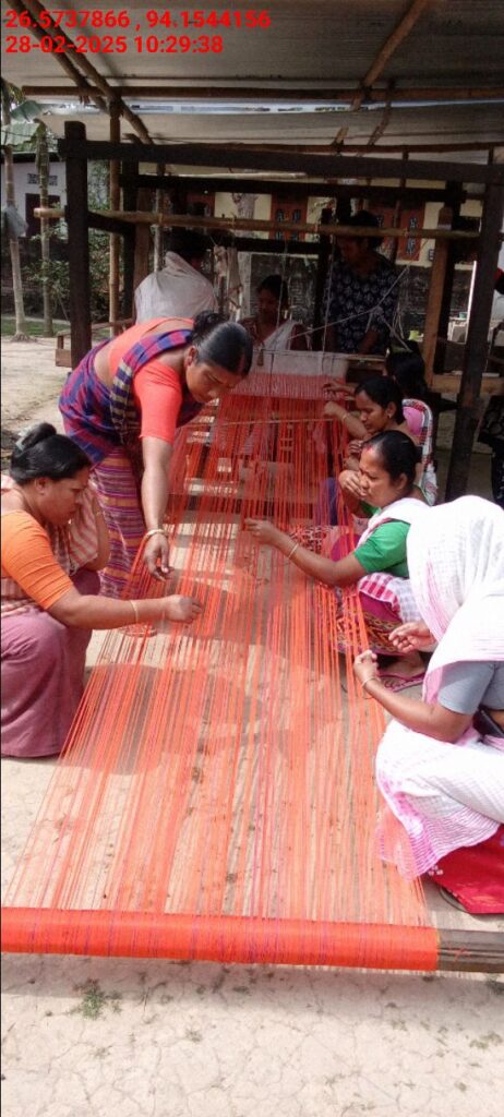 Jacquard Handloom Weaver training at IIE Incubation Centre, Chenijan, batch 26019, 28-02-2025