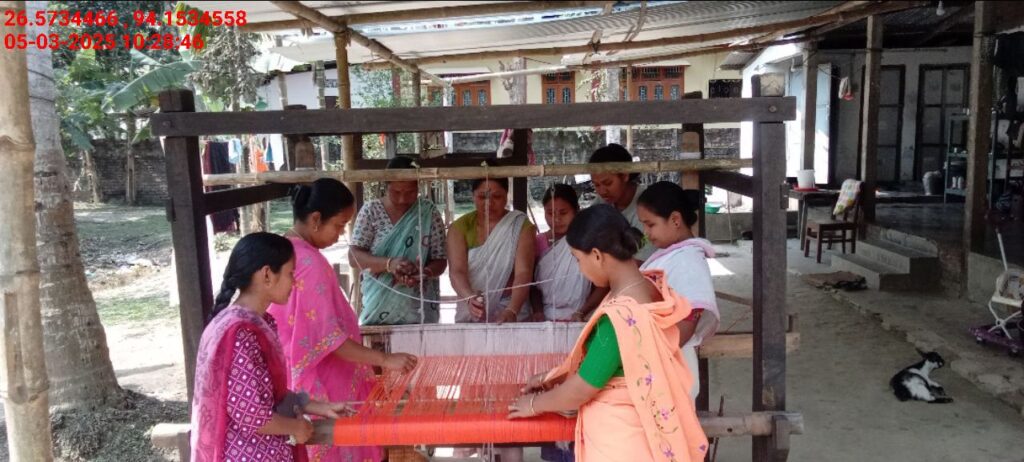 Jacquard Handloom Weaver training at IIE Incubation Centre, Chenijan, batch 26019, 05-03-2025