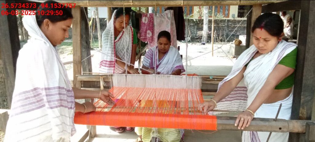 Jacquard Handloom Weaver training at IIE Incubation Centre, Chenijan, batch 26019, 06-03-2025