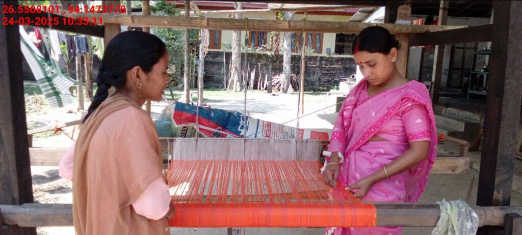 Jacquard Handloom Weaver training at IIE Incubation Centre, Chenijan, batch 26019, 24-03-2025