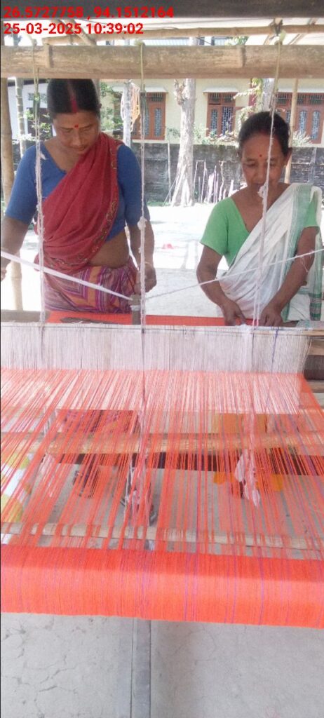 Jacquard Handloom Weaver training at IIE Incubation Centre, Chenijan, batch 26019, 25-03-2025