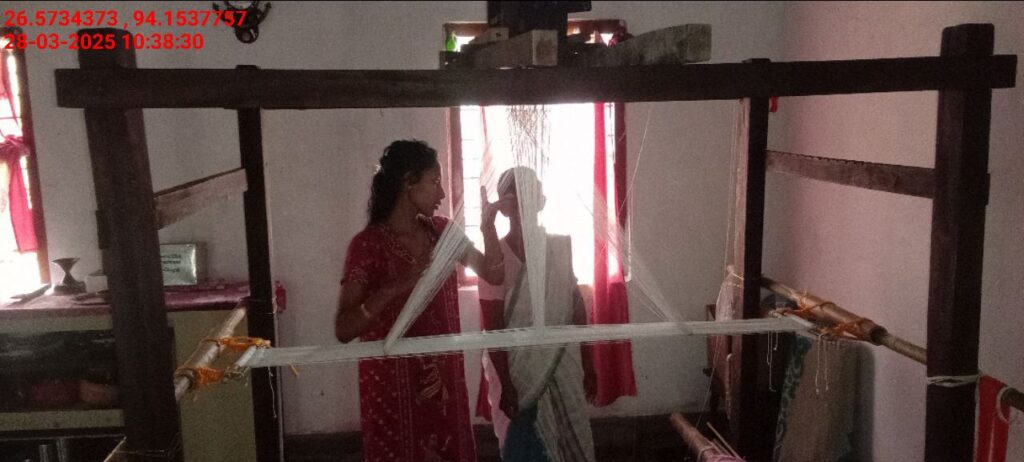 Jacquard Handloom Weaver training at IIE Incubation Centre, Chenijan, batch 26019, 28-03-2025