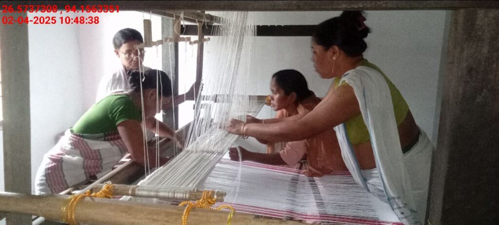 Jacquard Handloom Weaver training at IIE Incubation Centre, Chenijan, batch 26019, 02-04-2025