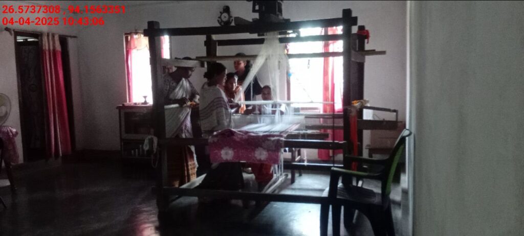 Jacquard Handloom Weaver training at IIE Incubation Centre, Chenijan, batch 26019, 04-04-2025