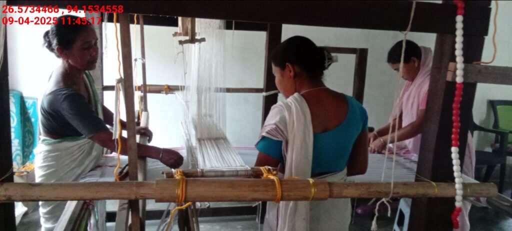 Jacquard Handloom Weaver training at IIE Incubation Centre, Chenijan, batch 26019, 09-04-2025
