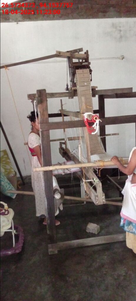 Jacquard Handloom Weaver training at IIE Incubation Centre, Chenijan, batch 26019, 18-04-2025
