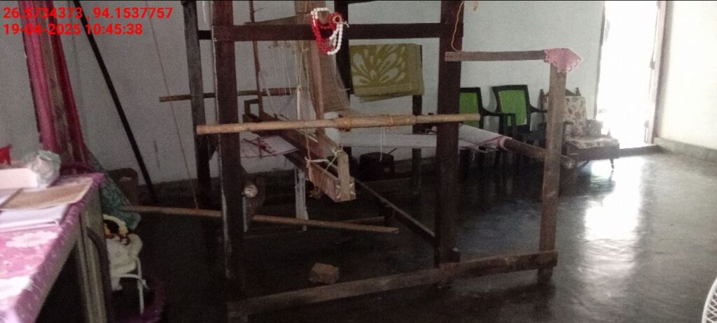 Jacquard Handloom Weaver training at IIE Incubation Centre, Chenijan, batch 26019, 19-04-2025