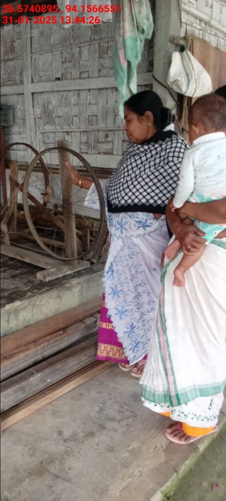 Jacquard Handloom Weaver training at IIE Incubation Centre, Chenijan, batch 26020, 31-01-2025