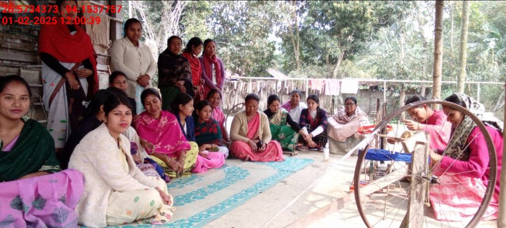 Jacquard Handloom Weaver training at IIE Incubation Centre, Chenijan, batch 26020, 01-02-2025