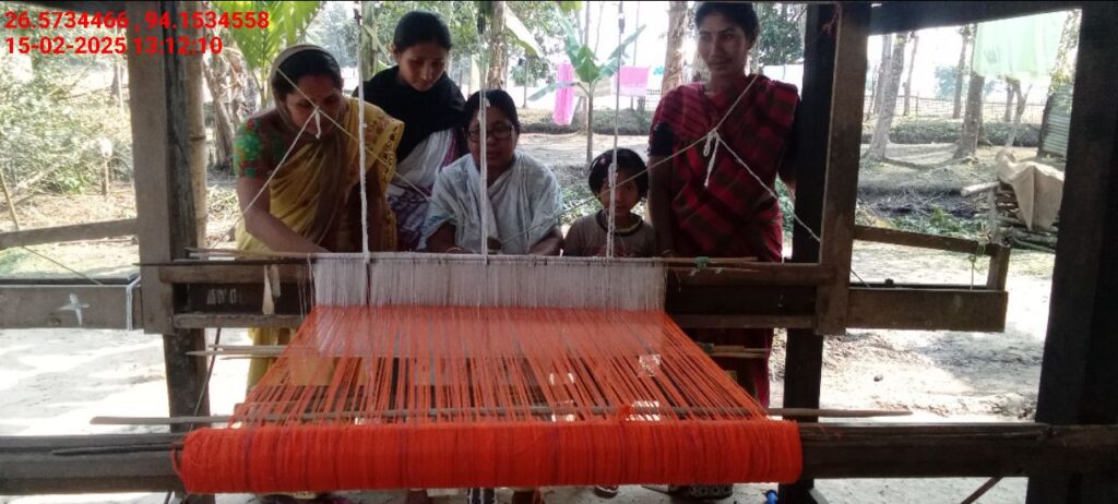 Jacquard Handloom Weaver training at IIE Incubation Centre, Chenijan, batch 26020, 15-02-2025