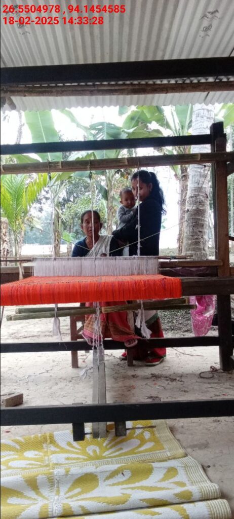 Jacquard Handloom Weaver training at IIE Incubation Centre, Chenijan, batch 26020, 18-02-2025