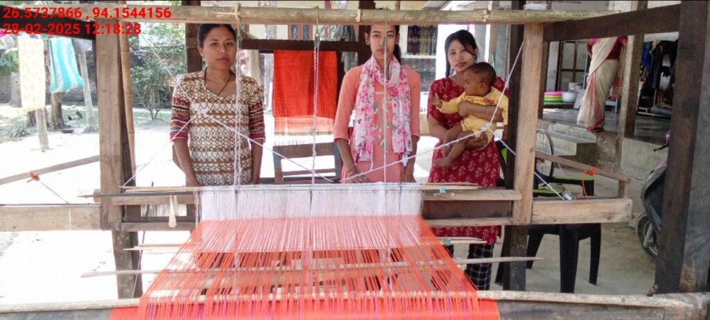Jacquard Handloom Weaver training at IIE Incubation Centre, Chenijan, batch 26020, 28-02-2025