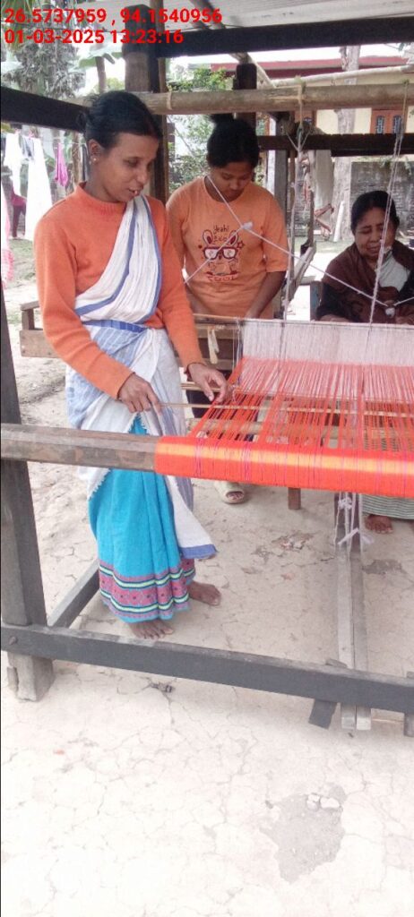 Jacquard Handloom Weaver training at IIE Incubation Centre, Chenijan, batch 26020, 01-03-2025