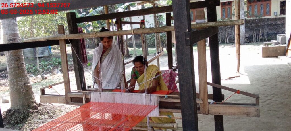 Jacquard Handloom Weaver training at IIE Incubation Centre, Chenijan, batch 26020, 03-03-2025
