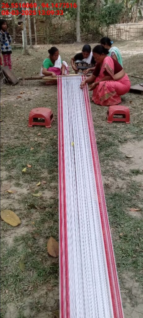 Jacquard Handloom Weaver training at IIE Incubation Centre, Chenijan, batch 26020, 08-03-2025