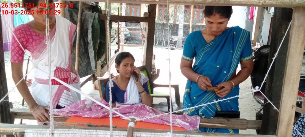 Jacquard Handloom Weaver training at IIE Incubation Centre, Chenijan, batch 26020, 10-03-2025