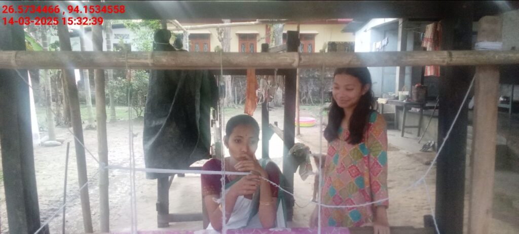 Jacquard Handloom Weaver training at IIE Incubation Centre, Chenijan, batch 26020, 14-03-2025