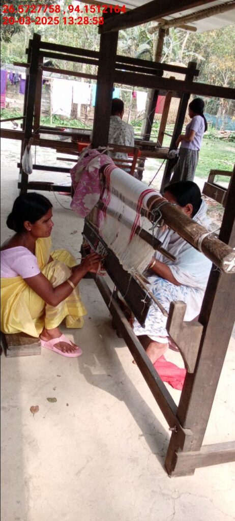 Jacquard Handloom Weaver training at IIE Incubation Centre, Chenijan, batch 26020, 20-03-2025