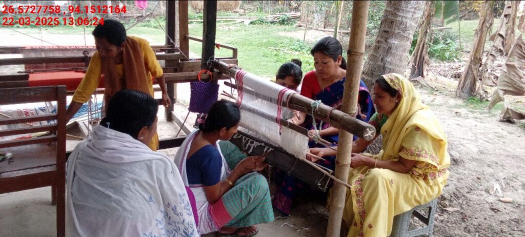 Jacquard Handloom Weaver training at IIE Incubation Centre, Chenijan, batch 26020, 22-03-2025