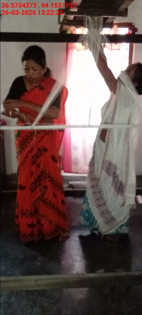 Jacquard Handloom Weaver training at IIE Incubation Centre, Chenijan, batch 26020, 26-03-2025