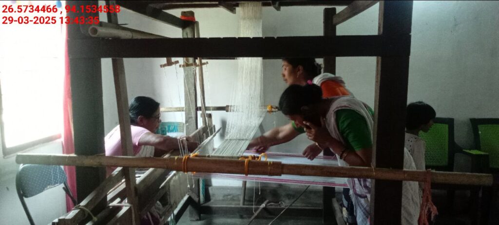 Jacquard Handloom Weaver training at IIE Incubation Centre, Chenijan, batch 26020, 29-03-2025