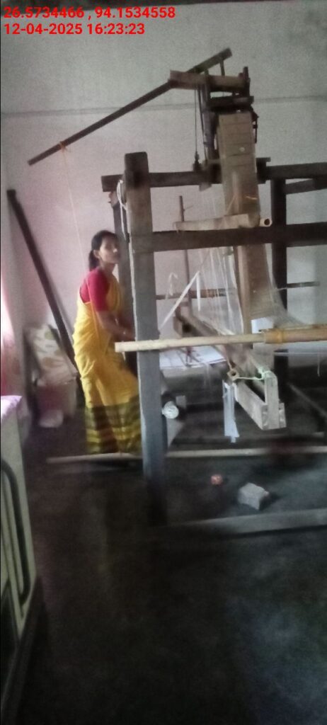 Jacquard Handloom Weaver training at IIE Incubation Centre, Chenijan, batch 26020, 12-04-2025