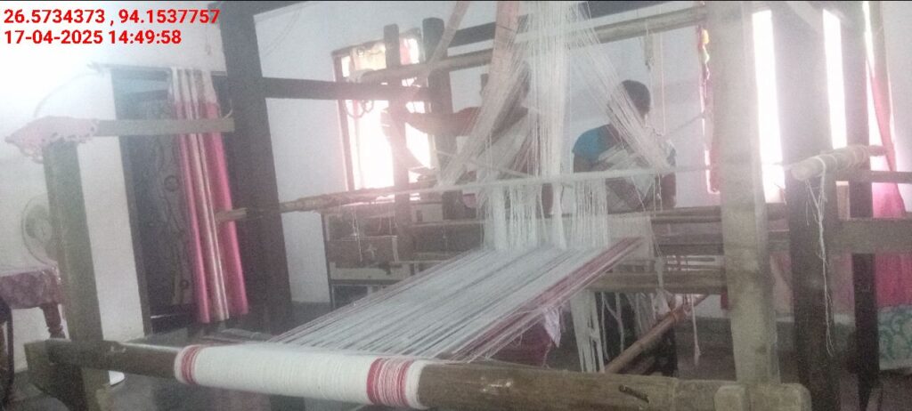 Jacquard Handloom Weaver training at IIE Incubation Centre, Chenijan, batch 26020, 17-04-2025