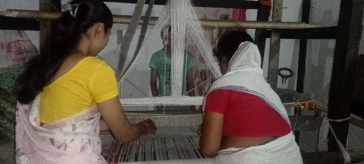 Jacquard Handloom Weaver training at IIE Incubation Centre, Chenijan, batch 33098, 08-09-2025