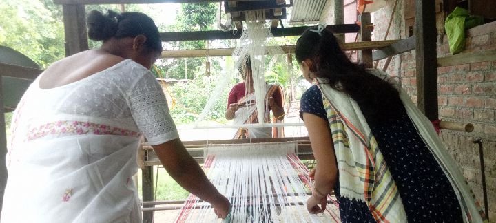 Jacquard Handloom Weaver training at IIE Incubation Centre, Chenijan, batch 33098, 18-09-2025