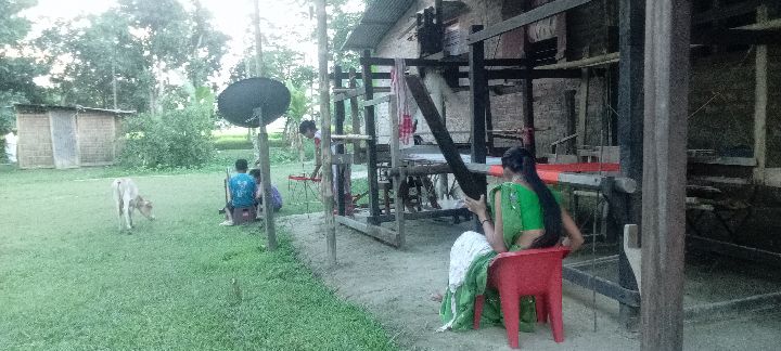 Jacquard Handloom Weaver training at IIE Incubation Centre, Chenijan, batch 33999, 09-10-2025