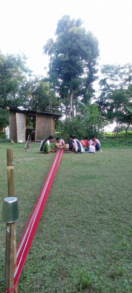 Jacquard Handloom Weaver training at IIE Incubation Centre, Chenijan, batch 33999, 12-10-2025