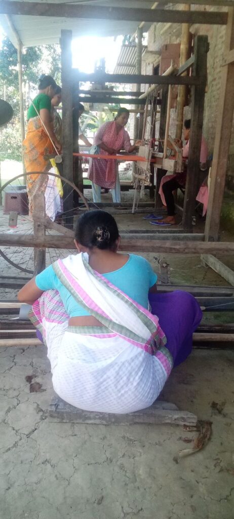 Jacquard Handloom Weaver training at IIE Incubation Centre, Chenijan, batch 33999, 08-11-2025