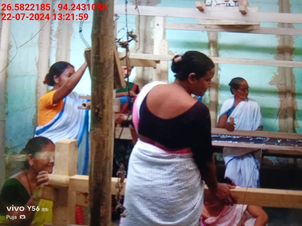 Jacquard Handloom Weaver training at IIE Incubation Centre, Jorhat, batch 22354, 22-07-2024