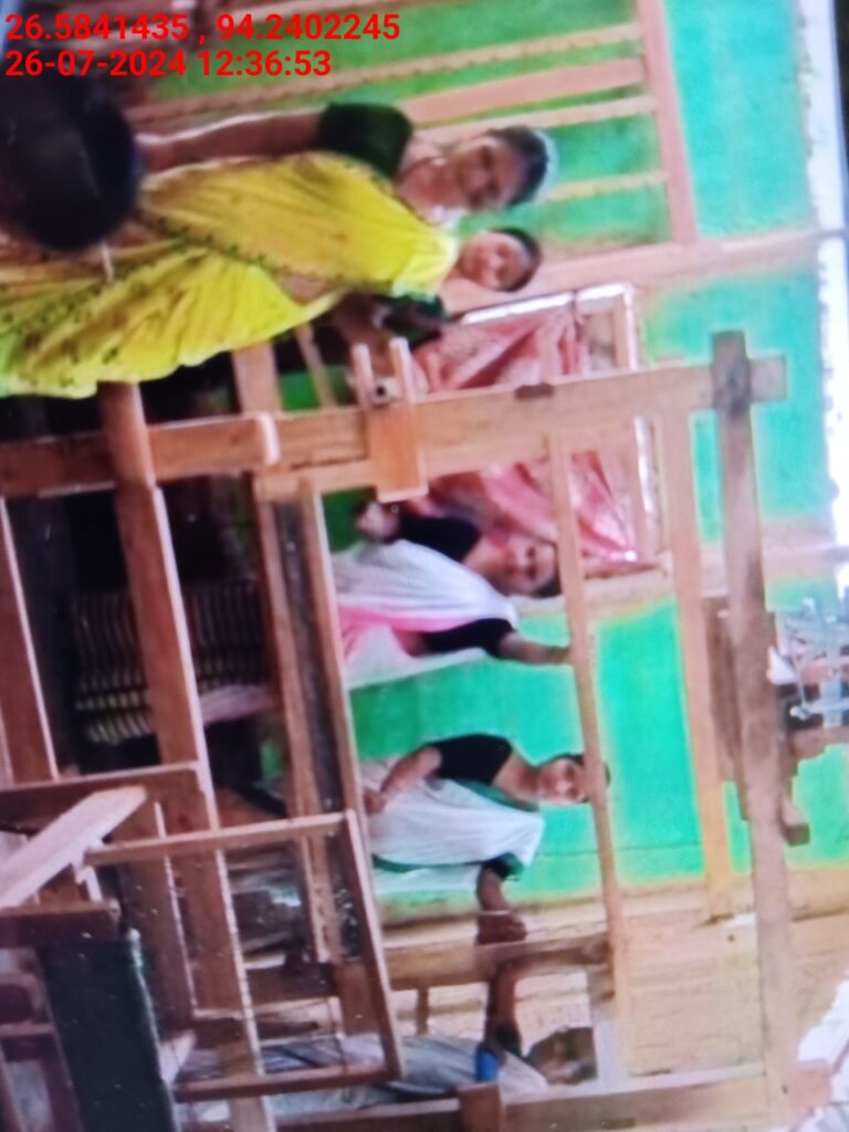 Jacquard Handloom Weaver training at IIE Incubation Centre, Jorhat, batch 22354, 26-07-2024