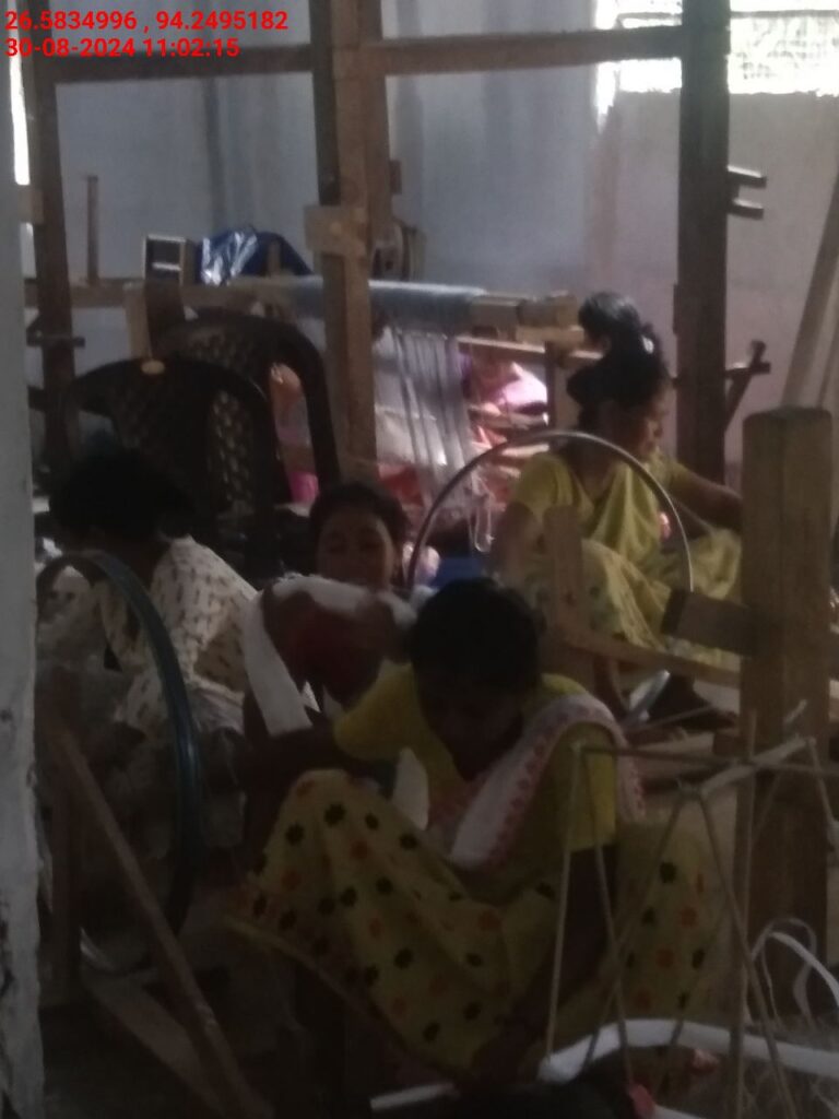 Jacquard Handloom Weaver training at IIE Incubation Centre, Jorhat, batch 22354, 30-08-2024