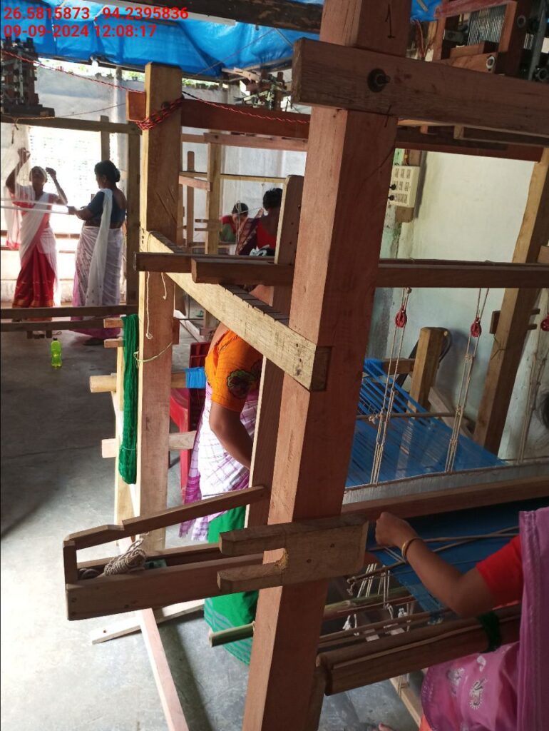 Jacquard Handloom Weaver training at IIE Incubation Centre, Jorhat, batch 22354, 09-09-2024