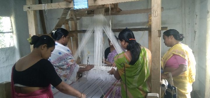 Jacquard Handloom Weaver training at IIE Incubation Centre, Jorhat, batch 35744, 05-11-2025