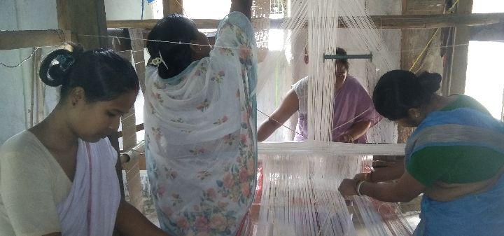 Jacquard Handloom Weaver training at IIE Incubation Centre, Jorhat, batch 35744, 07-11-2025